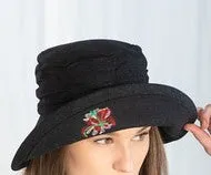 WOMEN'S WIDE BRIM HAT - SAVE