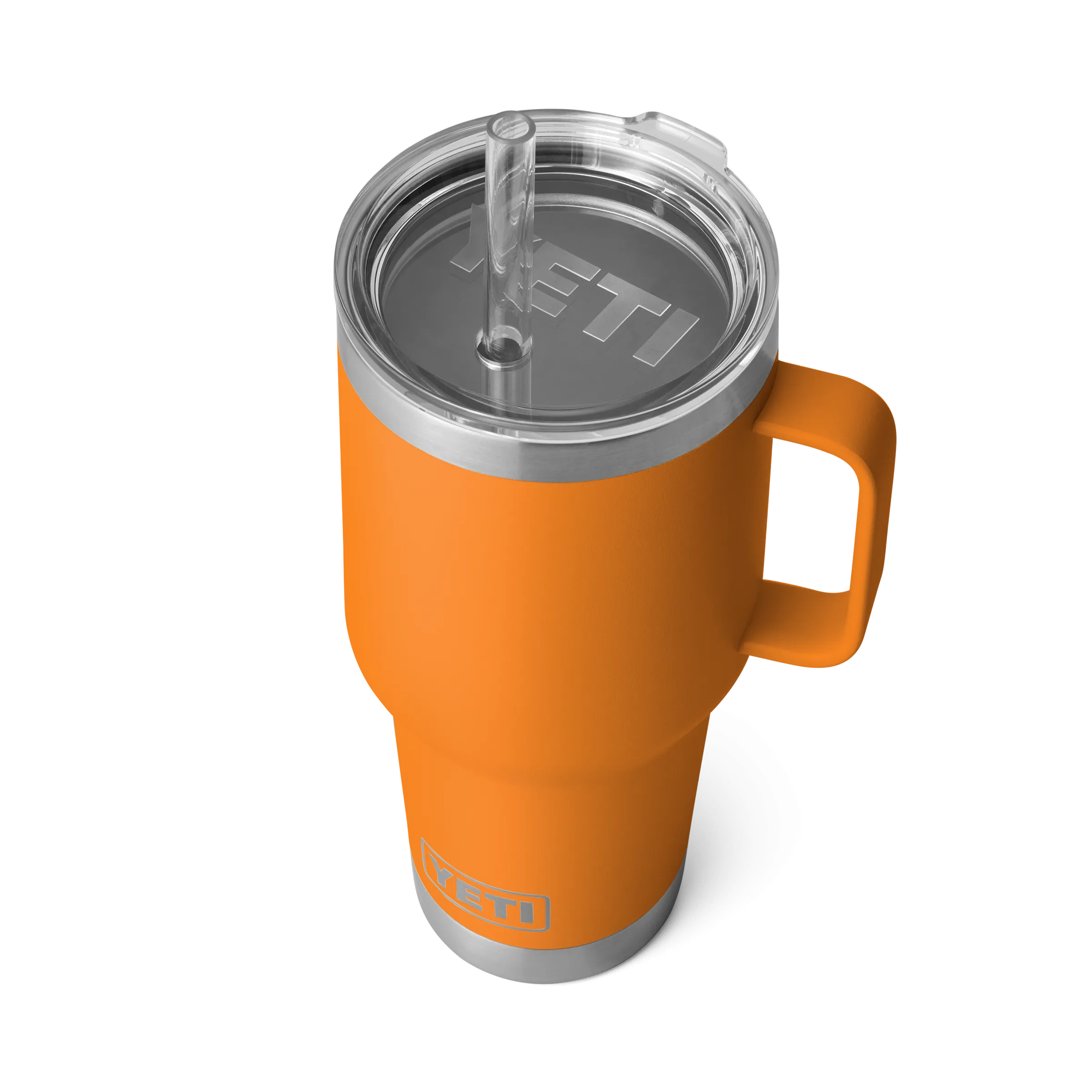 Yeti Rambler 35oz Mug With Straw Lid - King Crab Orange